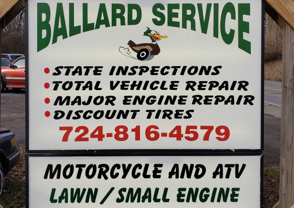 Ballard Service Sign Image